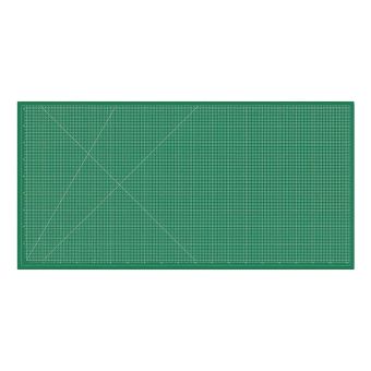 Řezací podložka na látky, patchwork DONWEI DW-111214, samosvorná, zelená, 100x200cm, tloušťka 3mm