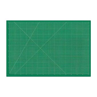 Řezací podložka na látky, patchwork DONWEI DW-111213, samosvorná, zelená, 100x150cm, tloušťka 3mm