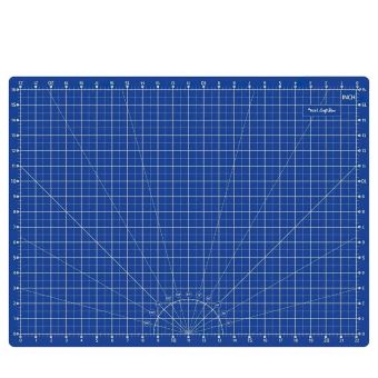 Řezací podložka na látky, patchwork TEXI BLUE M, samosvorná, modrá, 60x45cm, vel. M , tloušťka 3mm