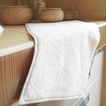 Mikrofroté ručník MIKROFROTÉ, bílý, 30x50cm