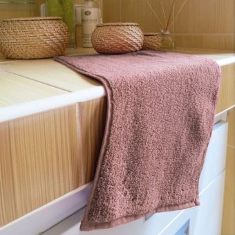 Mikrofroté ručník MIKROFROTÉ, světle hnědá, 30x50cm