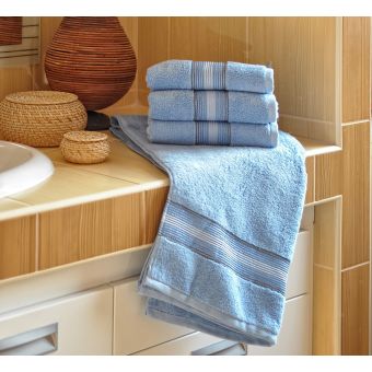 Mikrofroté osuška DITA, modrá, 70x140cm