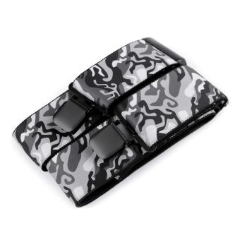 Šle pánské VOJENSKÉ / ARMY, délka 120cm, šíře 5cm, tvar Y, šedý maskáč, 650372/02