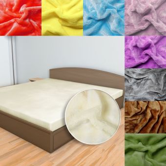 Prostěradlo MIKROFLANEL SLEEP WELL (22 barev, 3 rozměry)