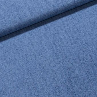 Směsové plátno ABA světle modrý melír, š.140cm (látka v metráži)