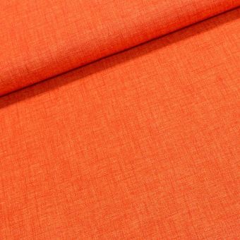 Směsové plátno EDGAR 29 oranžový melír, š.140cm (látka v metráži)