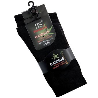 Ponožky zdravotní 43033, černé, klasické, bez gumiček, dámské, 3 páry (více velikostí)