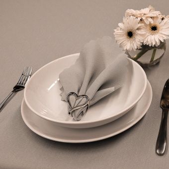 Nešpinivý / teflonový látkový ubrus UNI 3267 ŠEDÁ, (více rozměrů)