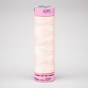 Univerzální šicí nit Amann ASPO 120 polyesterová, bledá lososová 0081, návin 100m 