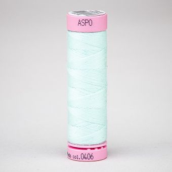 Univerzální šicí nit Amann ASPO 120 polyesterová, světle mentolová 0406, návin 100m 