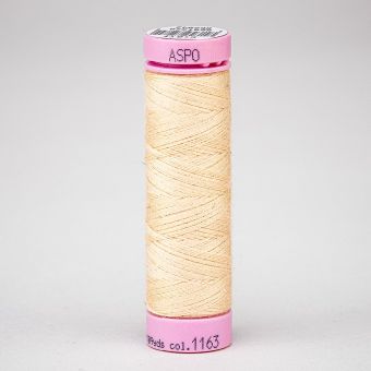 Univerzální šicí nit Amann ASPO 120 polyesterová, světle meruňková 1163, návin 100m 