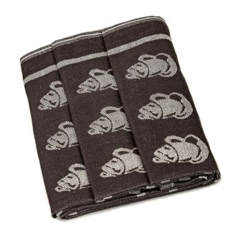 Kuchyňské utěrky EGYPTSKÁ BAVLNA 71, capuccino tmavé, 3 kusy, 50x70cm