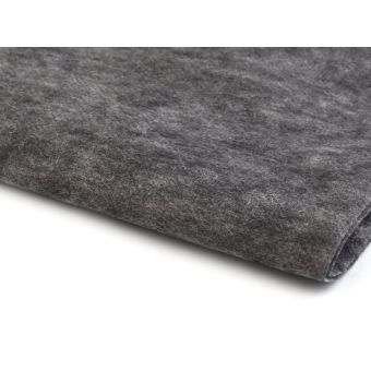 Vlizelín NOVOPAST jednostranně lepící / nažehlovací, jemný, šedý, š. 90cm, 20+15g/m2 (látka v metráži)