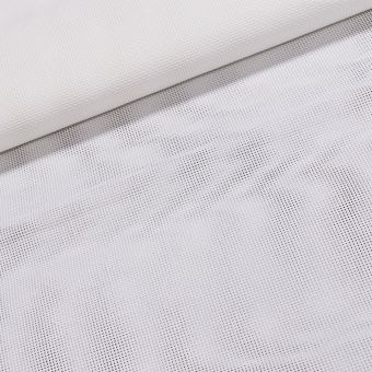 Vyšívací látka KANAVA 4 jednobarevná bílá, š.140cm (látka v metráži)