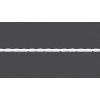 Olůvková / těžítková šňůra, bílá, váha těžítka 50g (v metráži)