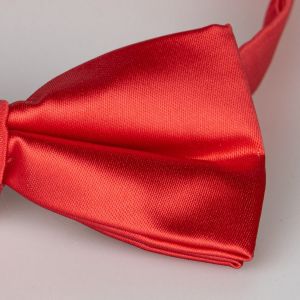 Motýlek pánský AMJ jednobarevný, červený /jahodový MP016