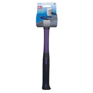 Prym gumové kladívko na ruční práce 250 g – fialová ergonomická rukojeť, průměr hlavy 4,5 cm