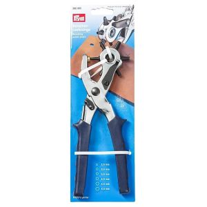 Děrovací kleště revolvingové PRYM 390905 na očka, průchodky, kovové, průměry otvorů 2,5;3,0;3,5;4,0;4,5;5,0mm