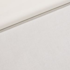 Bavlněné plátno jednobarevné DOMINIC uni bílá, š.160cm (látka v metráži)