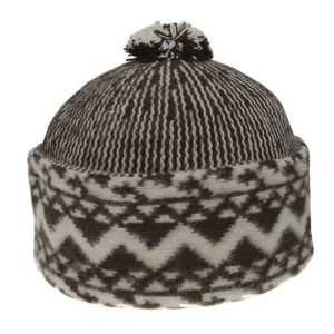 Pánská čepice zmijovka TONAK TRITON hnědá, univerzální velikost