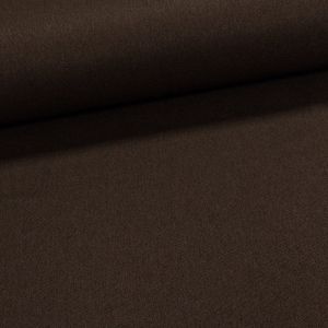 Potahová látka / termoizolační závěs do dveří LUNA 27 tmavě hnědá, š.145cm (látka v metráži)