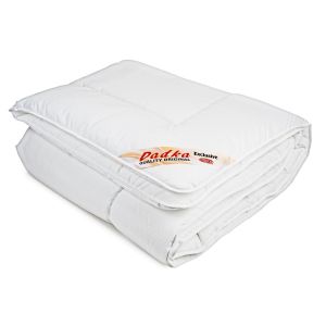 Letní prošívaná antibakteriální přikrývka Dadka EXCLUSIVE SILVER z dutého vlákna, bílá (více rozměrů, hmotností)