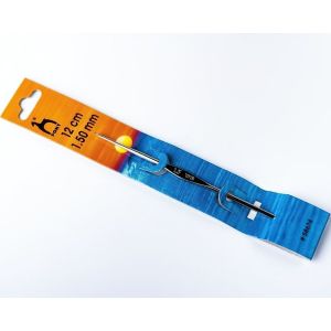 Háček na háčkování PONY, ocelový 58674, velikost 1,5mm, délka 12cm