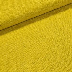 Juta technická (pytlovina), gramáž 365 g/m2, jemná, jednobarevná žlutá (23), š.150cm (látka v metráži)