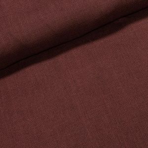 Juta technická (pytlovina), gramáž 365 g/m2, jemná, jednobarevná vínová (26), š.150cm (látka v metráži)