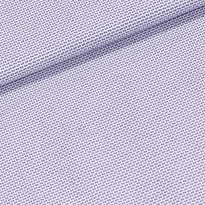 Košilovina bavlněná CAMICERIA BRISTO, černé mini obdélníčky na bílé, š.150cm (látka v metráži)