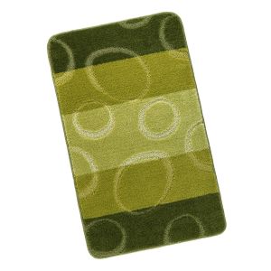 Koupelnová předložka BANY, ELIPSY ZELENÉ (více rozměrů)