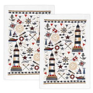 Kuchyňská utěrka froté 205 MOŘE, béžová 1 kus, 40x60cm