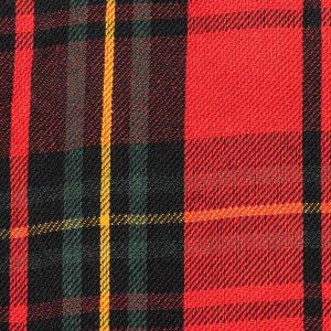 Kuchyňské utěrky vánoční QK-207A, červeno-zelené káro , 2 kusy, 40x60cm