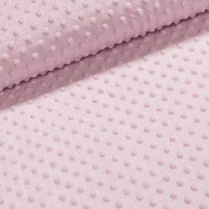 Minky 60701212 jednobarevná světle růžová, š.150cm (látka v metráži)