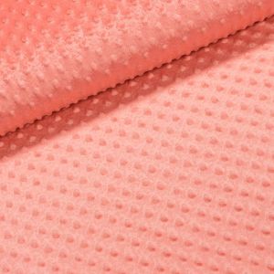 Minky 8908 884 jednobarevná lososová, š.160cm (látka v metráži)
