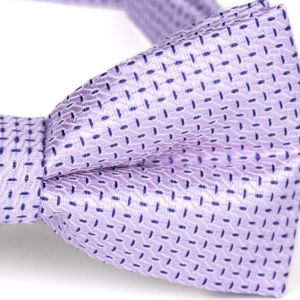 Motýlek pánský AMJ vzorovaný, fialový / čárkovaný MP429