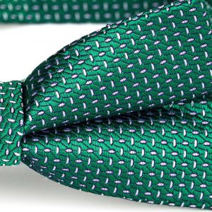 Motýlek pánský AMJ vzorovaný, zelený / čárkovaný MP408