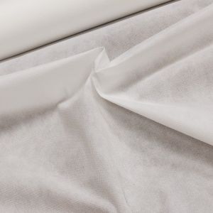 Netkaná textilie, bílá, š. 160cm, 50g/m2, středně pevná (látka v metráži)