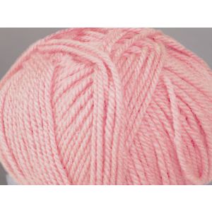 Pletací příze Vlnap LADA LUXUS 52070 světle růžová, klasická, 100g/230m