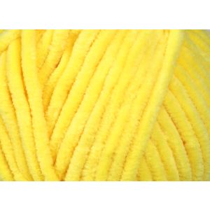 Pletací příze YarnArt DOLCE 761 žlutá, efektní, 100g/120m