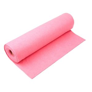 Filc / plsť 730123/09 jednobarevný, růžový, š. 41cm, 215g/m2, tloušťka 1-1,4mm (látka v metráži)