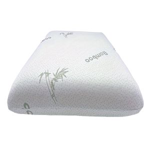 Polštář anatomický BAMBOO NORMAL ze zdravotní paměťové viskoelastické pěny, 38x58cm, se zipem