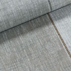 Polyesterové plátno  / štola na metráž AURORA GRA, šedá, š. 40cm (látka v metráži)