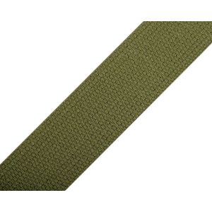 Popruh bavlněný 490011/4802 khaki, šíře 3cm (popruh v metráži)