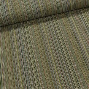 Potahové akrylové plátno (dralon, teflon) na zahradní nábytek, tenký zelený proužek, š.160cm (látka v metráži)