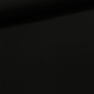 Potahové akrylové plátno (dralon, teflon) na zahradní nábytek, uni jednobarevná černá s damaškovým proužkem, š.140cm (látka v metráži)