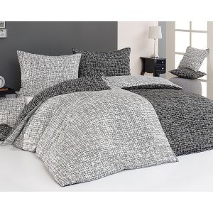 Povlečení Matějovský LABYRINT, černo-bílé, (více materiálů, rozměrů)