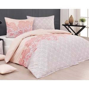 Povlečení Matějovský ALEXIS, lekníny, růžovo-fialová, bavlna hladká, 140x200cm + 70x90cm