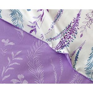 Povlečení Matějovský FABIEN VIOLET, rostlinný motiv, fialové, bavlna hladká (více rozměrů)