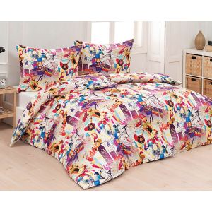 Povlečení Matějovský LENNY, skateboard, dívčí růžové, bavlna hladká digitál (více rozměrů)